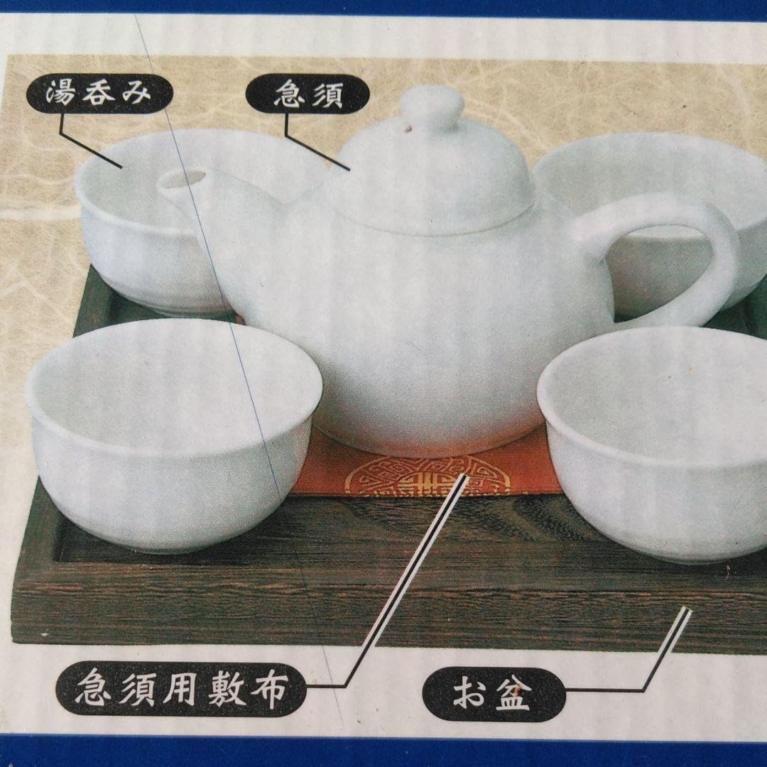 プロ仕様◎くつろぎ高級白茶器セット